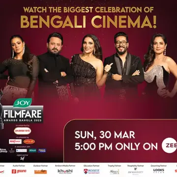 Joy Filmfare Awards Bangla 2025 to Air on Zee Bangla on March 30