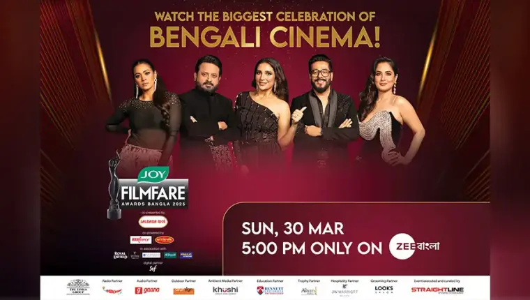 Joy Filmfare Awards Bangla 2025 to Air on Zee Bangla on March 30