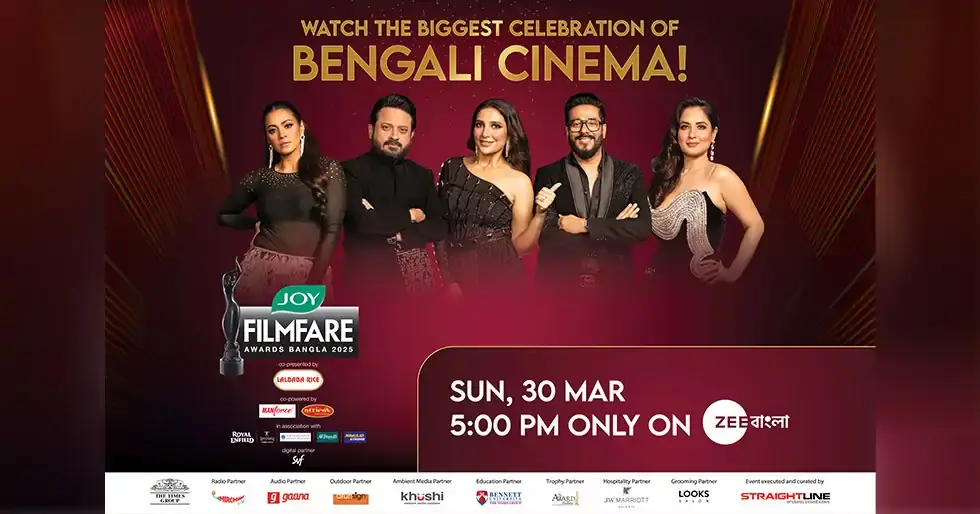 Joy Filmfare Awards Bangla 2025 to Air on Zee Bangla on March 30