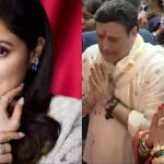 Divya Khossla Questions Komal Rani’s Sindoor During Lalbaugcha Raja Visit With Govinda