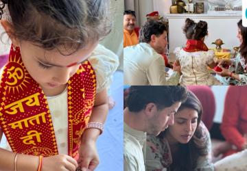 Priyanka Chopra Shares Glimpse of Home Dussehra Celebration with Family
