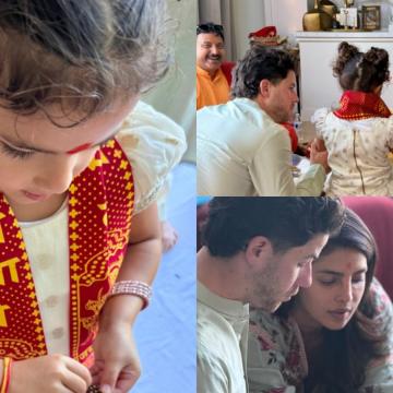 Priyanka Chopra Shares Glimpse of Home Dussehra Celebration with Family