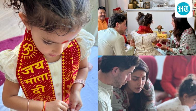 Priyanka Chopra Shares Glimpse of Home Dussehra Celebration with Family