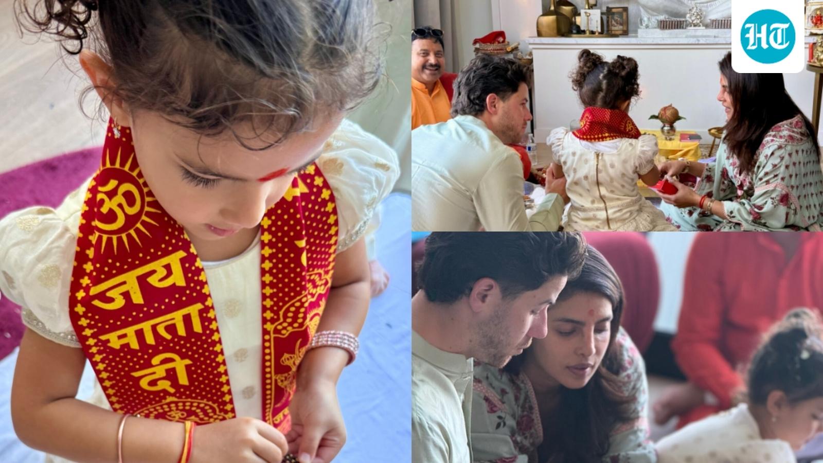 Priyanka Chopra Shares Glimpse of Home Dussehra Celebration with Family