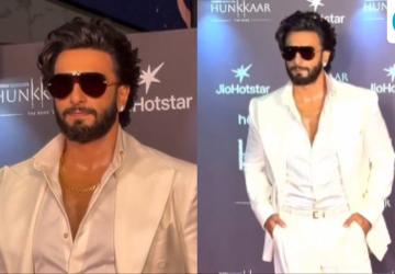 Ranveer Singh Makes First Public Appearance After Birth of Second Child