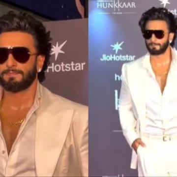 Ranveer Singh Makes First Public Appearance After Birth of Second Child