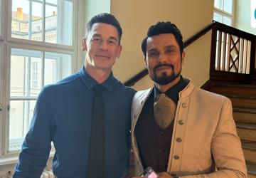 Randeep Hooda Shares Photos From Matchbox: The Movie Sets Featuring John Cena and Family