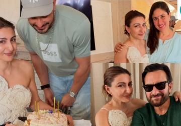 Soha Ali Khan Celebrates Birthday at Home with Family