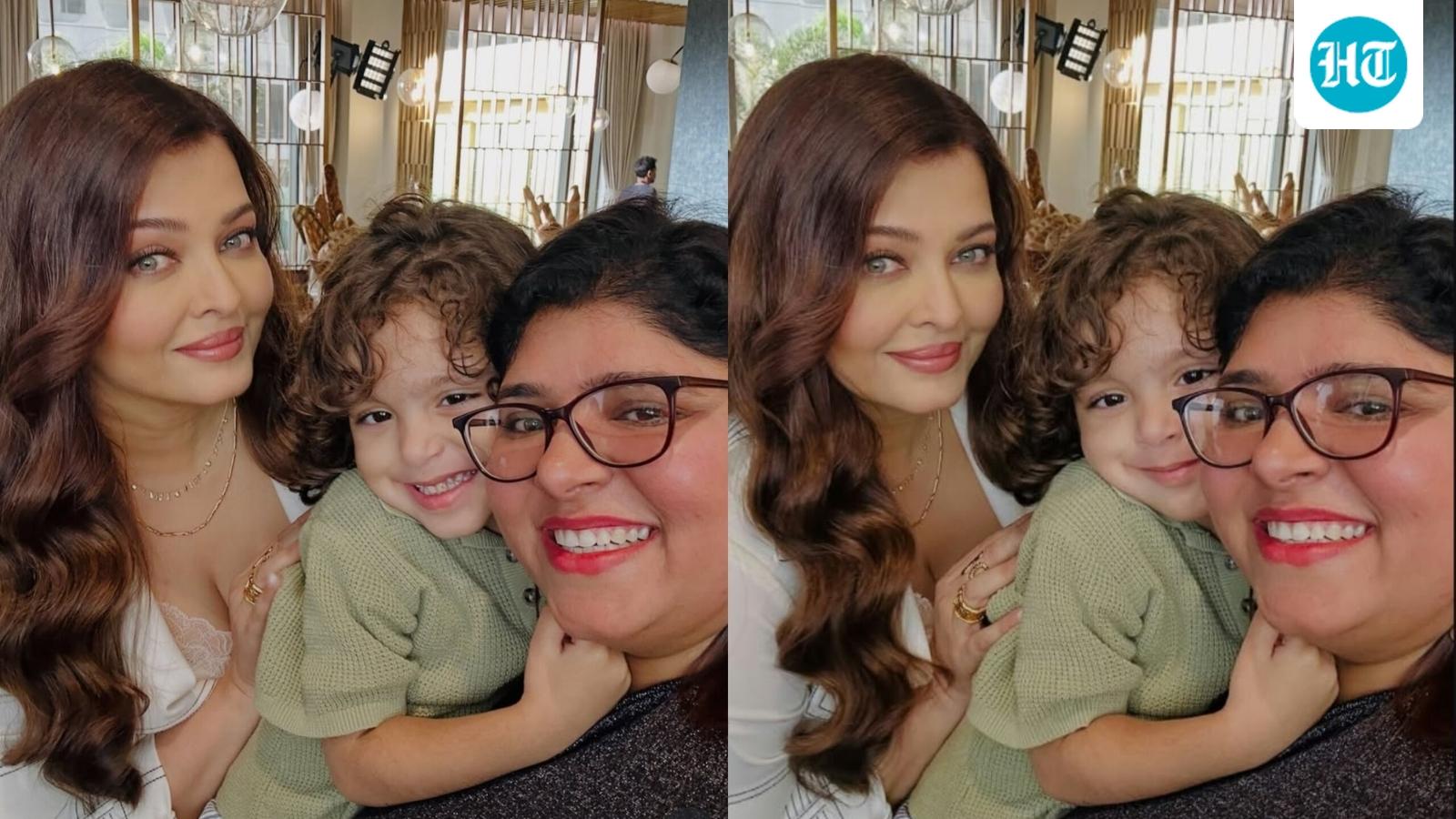Child Actor Namah Singh Deewana Shares BTS Photos from Ad Shoot with Aishwarya Rai