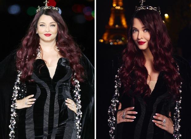 Aishwarya Rai Bachchan Debuts 'Royal Crimson Glam' at Paris Fashion Week for L'Oréal Paris