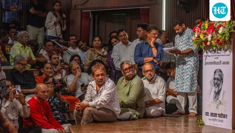 Film Fraternity Honours Nana Patekar at Prayer Meet