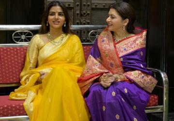 Avantika Dassani Reflects on Her Bond With Mother Bhagyashree During Ganesh Poojan