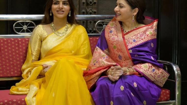 Avantika Dassani Reflects on Her Bond With Mother Bhagyashree During Ganesh Poojan