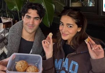 Ananya Panday Shares Rare Vacation Photo With Aarav Bhatia