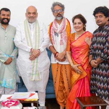 Hanuman Ansh Team Meets Home Minister Amit Shah in Delhi