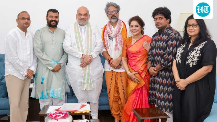 Hanuman Ansh Team Meets Home Minister Amit Shah in Delhi