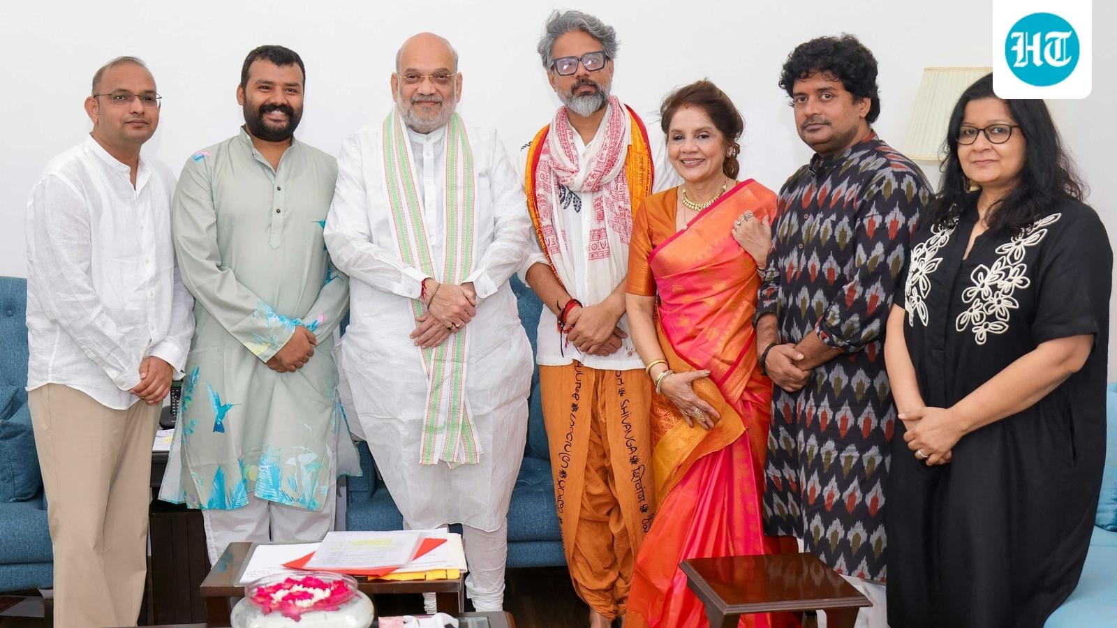 Hanuman Ansh Team Meets Home Minister Amit Shah in Delhi