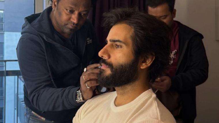 Karan Tacker Begins Scotland Shoot for New Project with Rugged Look