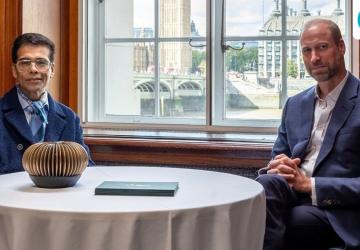 Prince William Calls Karan Johar an 'Icon' in London
