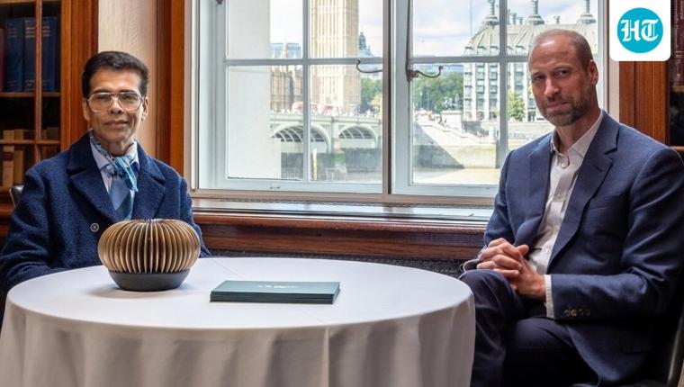 Prince William Calls Karan Johar an 'Icon' in London