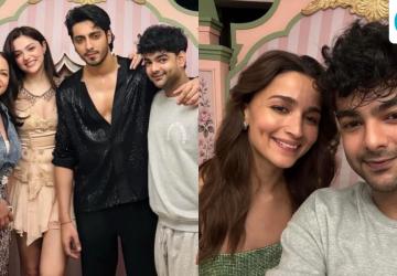 Aneet Padda Celebrates 24th Birthday with Alia Bhatt and Star-Studded Bash