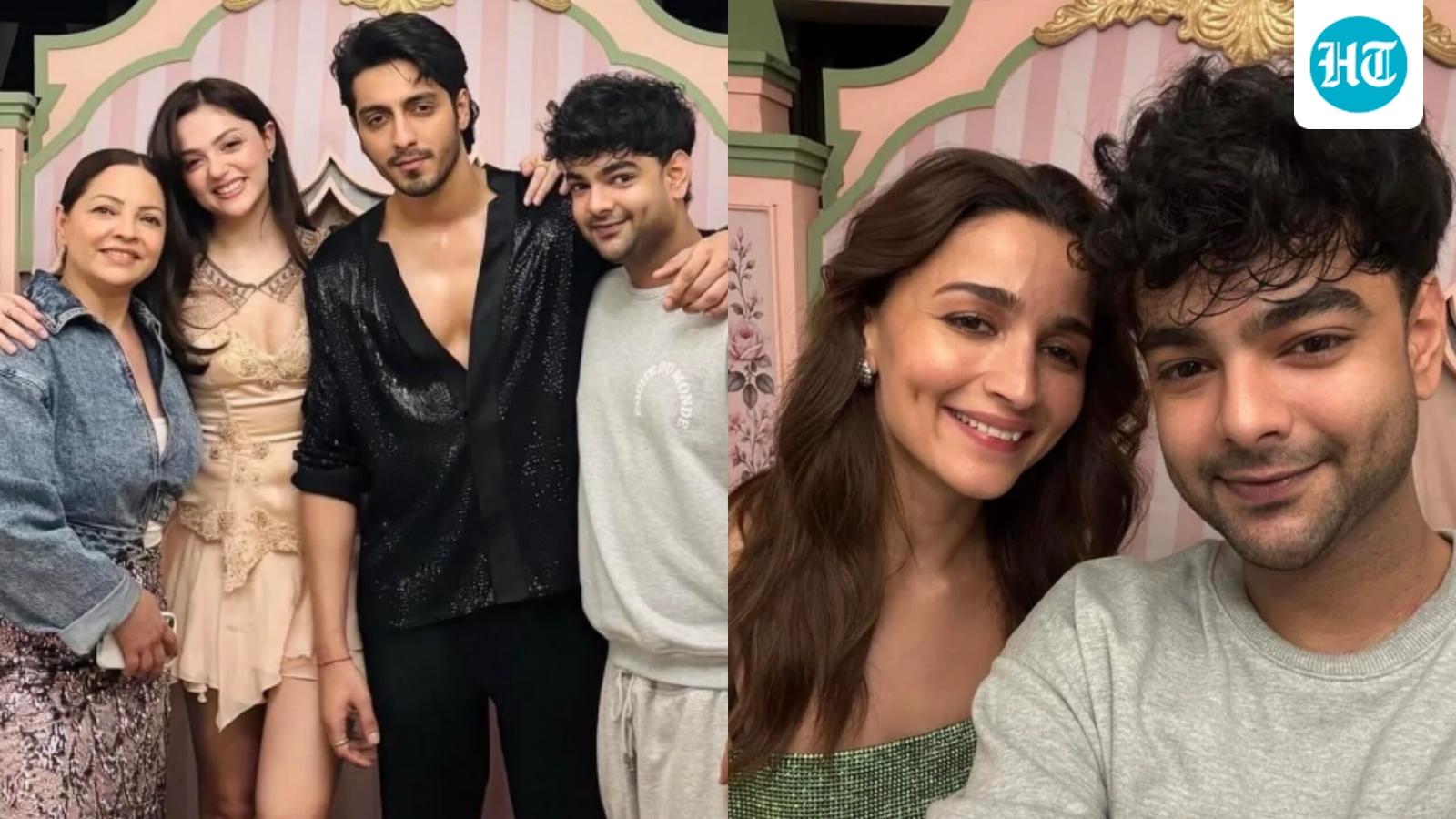 Aneet Padda Celebrates 24th Birthday with Alia Bhatt and Star-Studded Bash