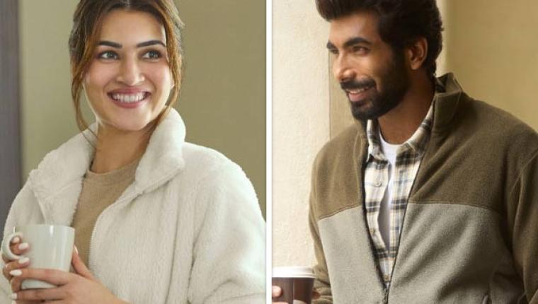 Kriti Sanon and Jasprit Bumrah Star in UNIQLO’s New Fleece Campaign