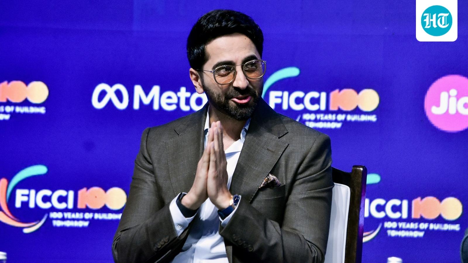 Ayushmann Khurrana Discusses Stardom in Bollywood at FICCI Frames Event