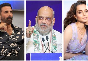 Akshay Kumar, Kangana Ranaut and Other Stars Wish Amit Shah on His Birthday