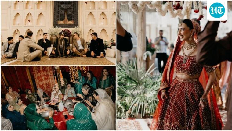 Imaan and Zamin Celebrate Grand 12-Day Kashmiri Wedding in Srinagar