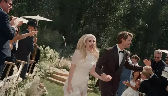Emma Roberts Shares First Wedding Photos With Cody John