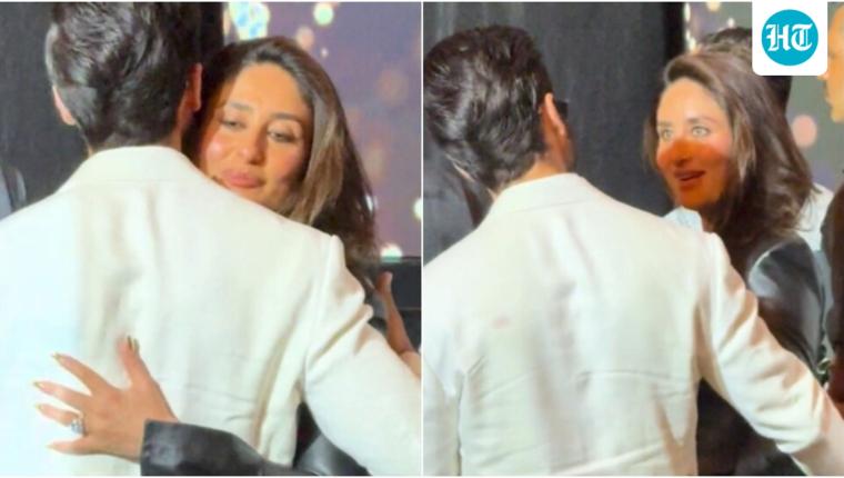 Kareena Kapoor and Shahid Kapoor Share Warm Greeting at Mumbai Event
