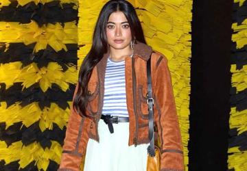Rashmika Mandanna Appears at Milan Fashion Week for Onitsuka Tiger