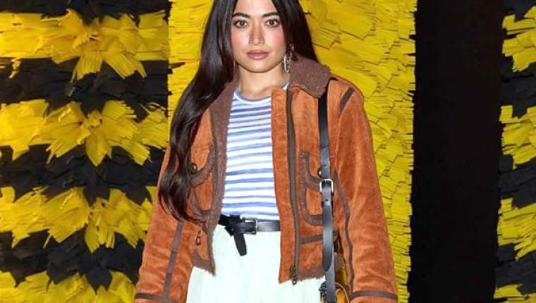 Rashmika Mandanna Appears at Milan Fashion Week for Onitsuka Tiger
