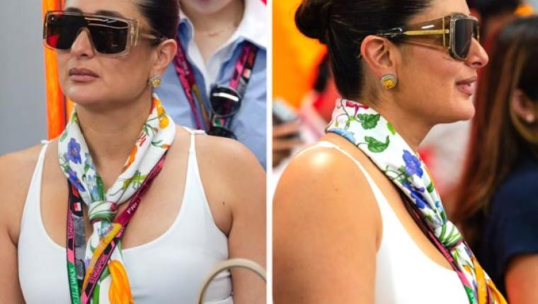 Kareena Kapoor Khan's Singapore Grand Prix Appearance Sparks Fan Excitement