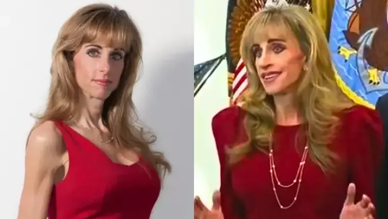 Susan Dell Stuns Internet With Dramatic Appearance at White House Announcement
