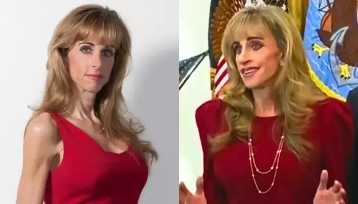Susan Dell Stuns Internet With Dramatic Appearance at White House Announcement