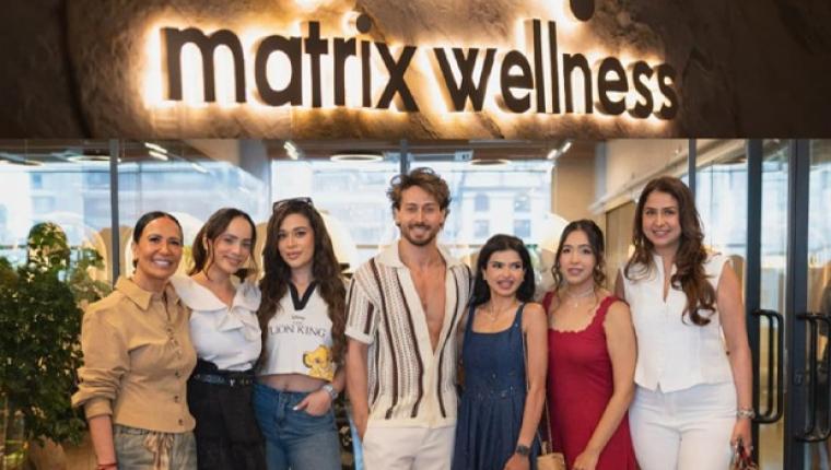 Tiger and Krishna Shroff Launch Matrix Wellness Centre in Mumbai