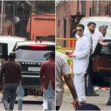 Shah Rukh Khan, Alia Bhatt, and Karan Johar Attend Krishna Mukerji's Funeral