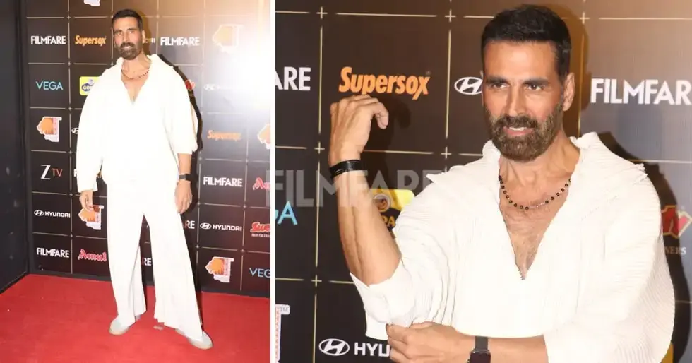 Akshay Kumar Advises Newcomers Against Three-Film Deals at 70th Hyundai Filmfare Awards 2025