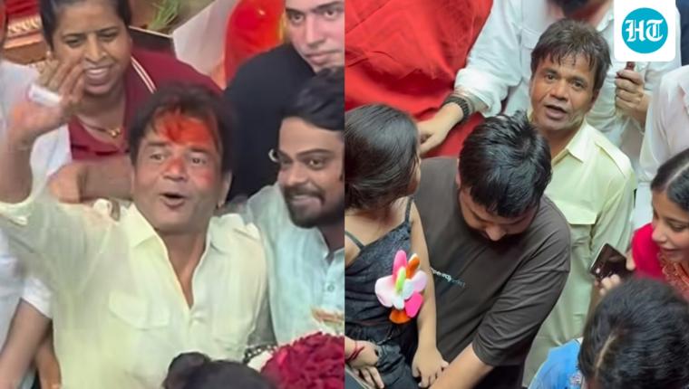 Rajpal Yadav Waits in Public Queue at Lalbaugcha Raja