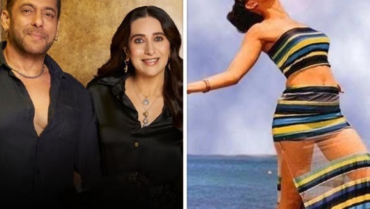 Karisma Kapoor Recalls Salman Khan Objecting to Her Outfit in 'Dulhan Hum Le Jayenge' on Koffee With Karan 9