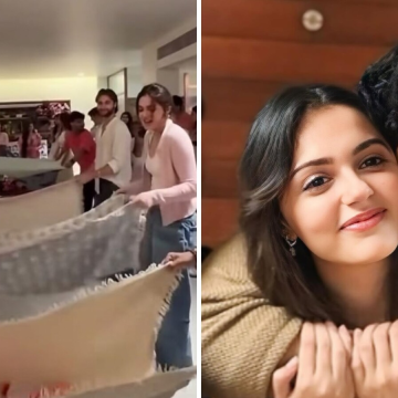 Aneet Padda Joins Ahaan Panday and Ananya Panday at Alanna Panday's Baby Shower