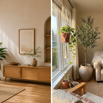 How Natural Elements Can Warm Up Modern Interiors