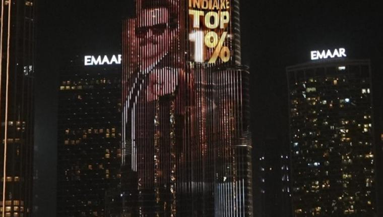 Anil Kapoor’s Game Show India Ke Top 1% Featured on Dubai’s Burj Khalifa