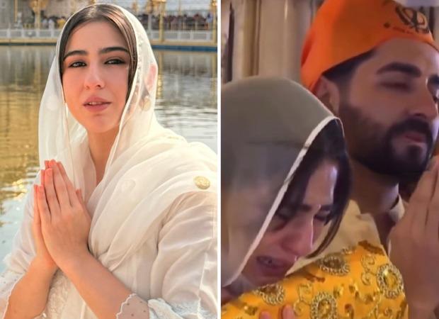 Sara Ali Khan Gets Emotional During Golden Temple Visit with Ayushmann Khurrana