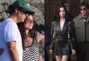 Ana de Armas Makes Public Appearance With Beto Montenegro at Paris Fashion Week