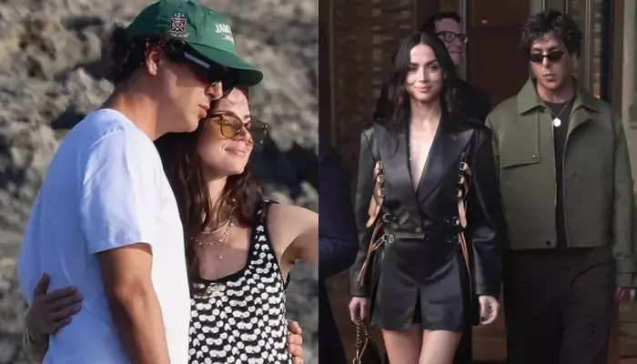 Ana de Armas Makes Public Appearance With Beto Montenegro at Paris Fashion Week