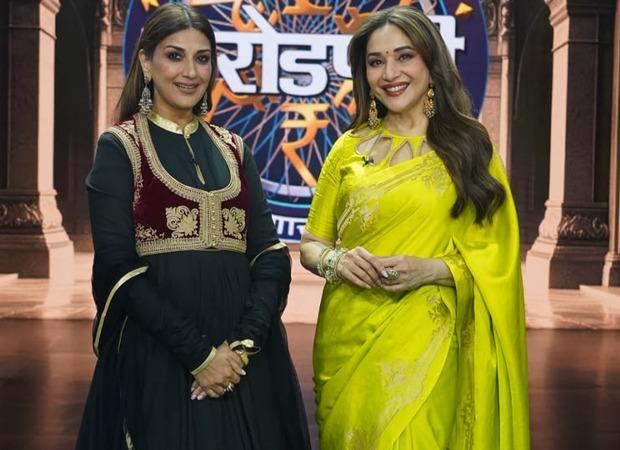Madhuri Dixit and Sonali Bendre Unite for Kon Honar Crorepati Grand Premiere