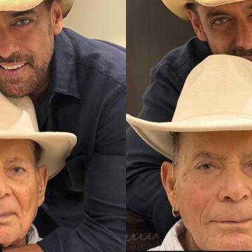 Salman Khan Shares Pictures Wearing Matching Cowboy Hats With Father Salim Khan